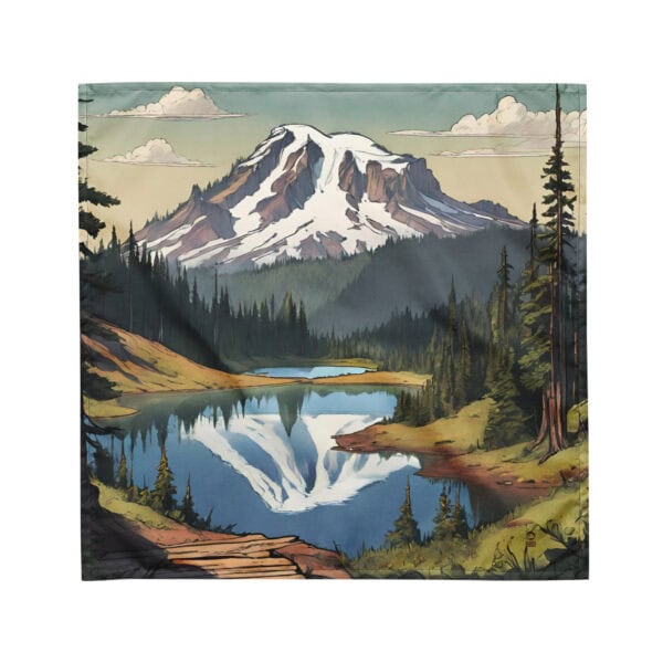Mount Rainier National Park Bandana - Image 3