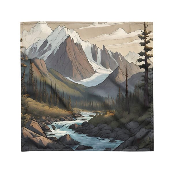 Wrangell-St. Elias National Park Bandana - Image 3