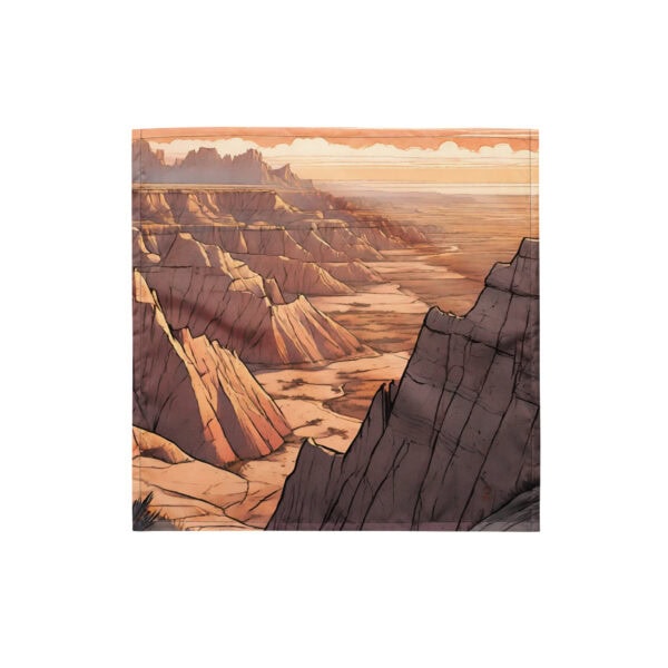 Badlands National Park Bandana - Image 2