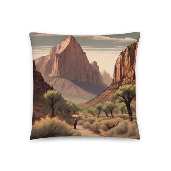 Zion National Park Pillow