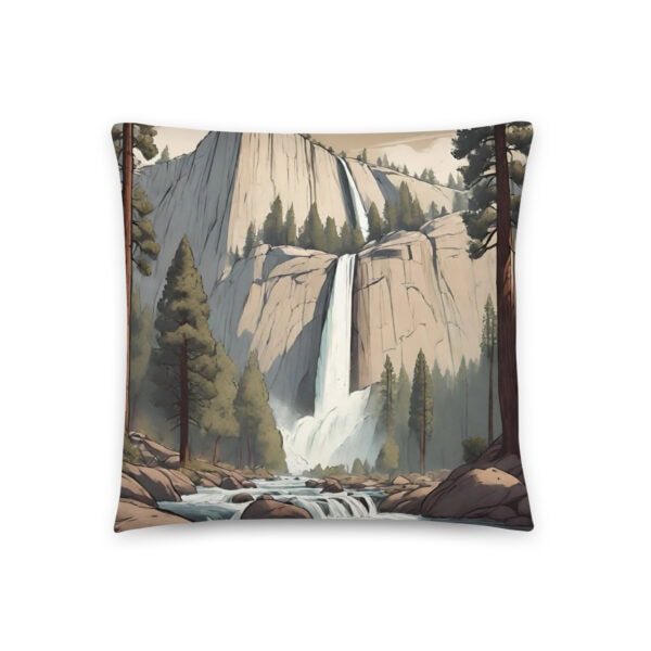 Yosemite National Park Pillow