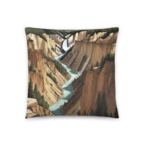 Yellowstone National Park Pillow