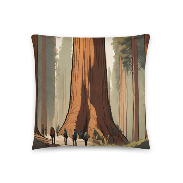 Sequoia National Park Pillow