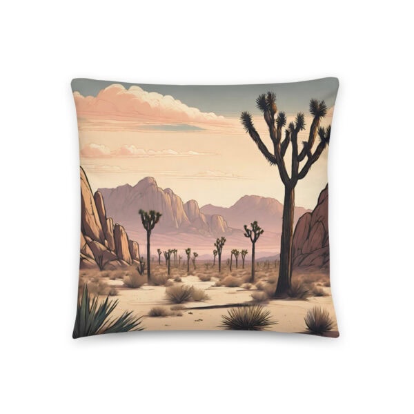 Joshua Tree National Park Pillow