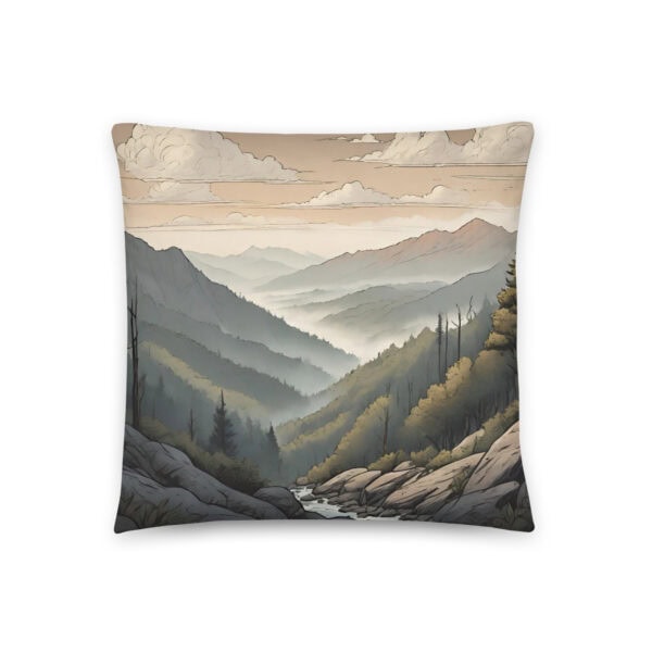Great Smoky Mountains National Park Pillow