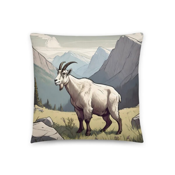 Glacier National Park Pillow