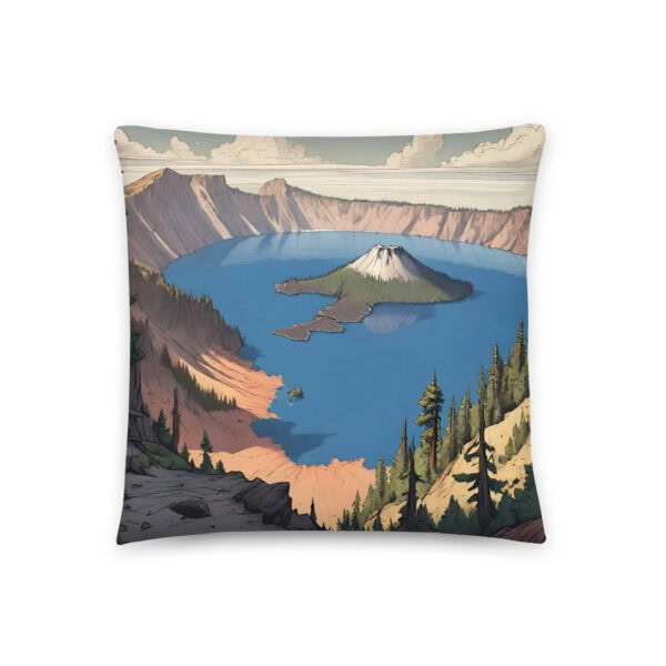 Crater Lake National Park Pillow