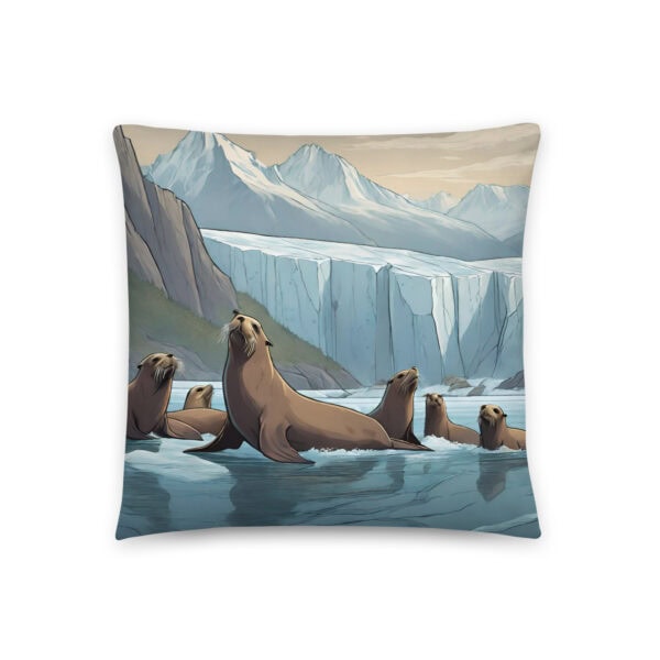 Glacier Bay National Park Pillow