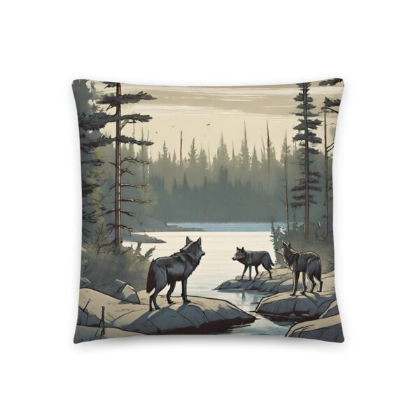 Isle Royale National Park Pillow