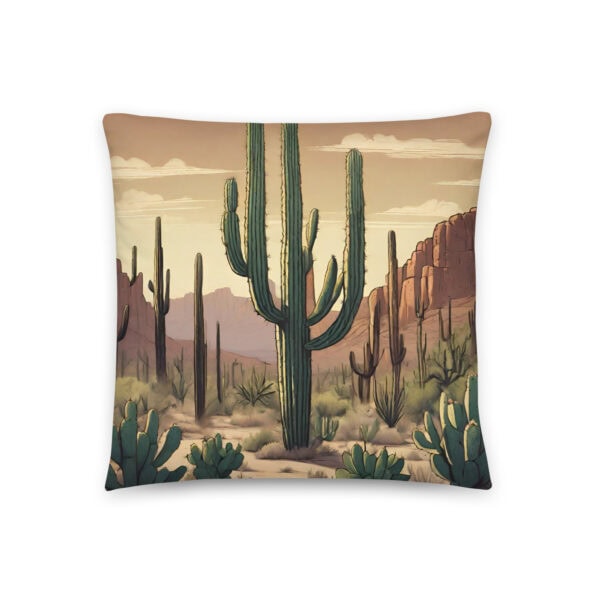 Saguaro National Park Pillow