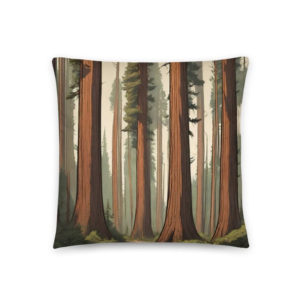 Redwood National Park Pillow