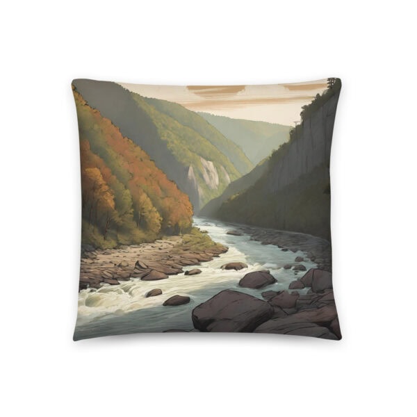 New River Gorge National Park Pillow