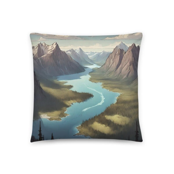 Lake Clark National Park Pillow