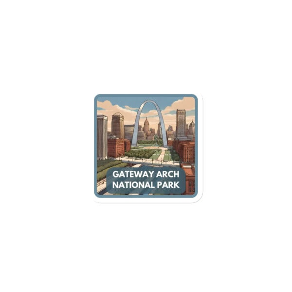 Gateway Arch National Park Magnet
