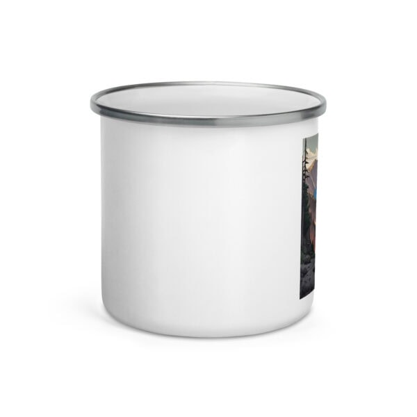Crater Lake National Park Enamel Mug - Image 2