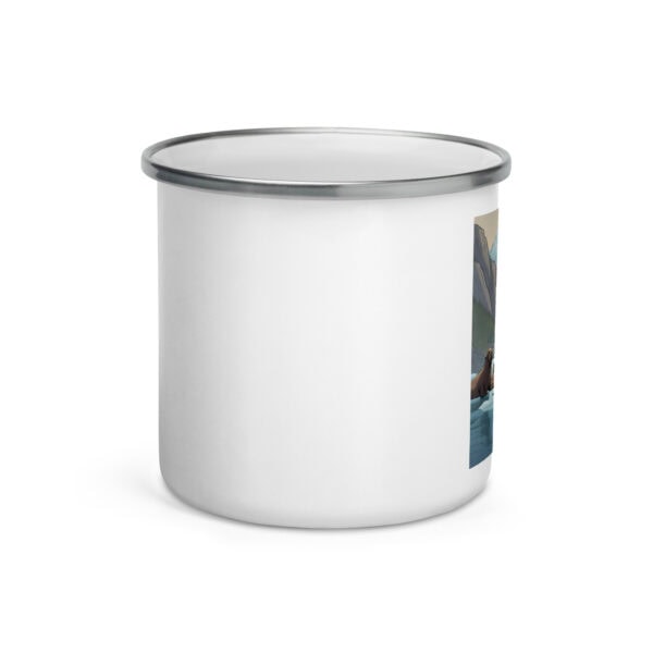 Glacier Bay National Park Enamel Mug - Image 2