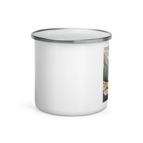 Glacier National Park Enamel Mug - Image 2