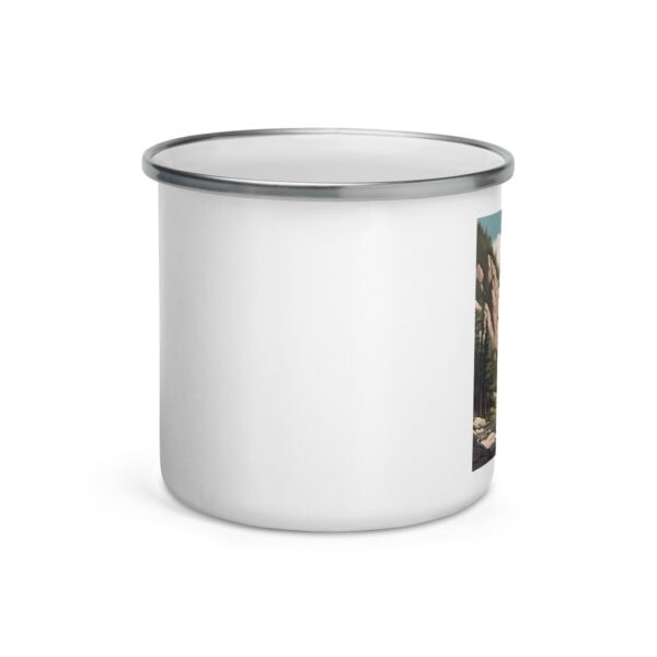 Rocky Mountain National Park Enamel Mug - Image 2