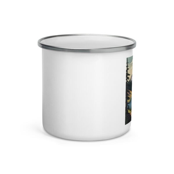 Mount Rainier National Park Enamel Mug - Image 2