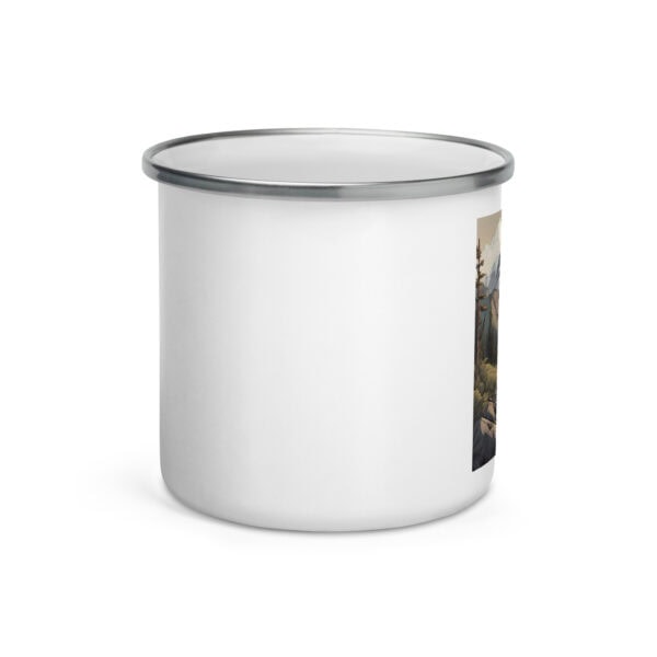 Wrangell-St. Elias National Park Enamel Mug - Image 2