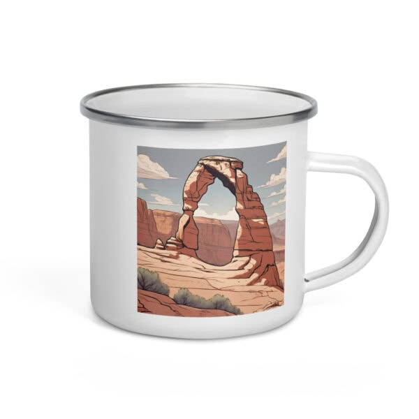 Arches National Park Enamel Mug