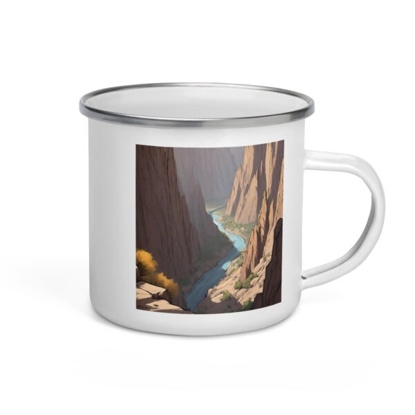 Black Canyon of the Gunnison National Park Enamel Mug