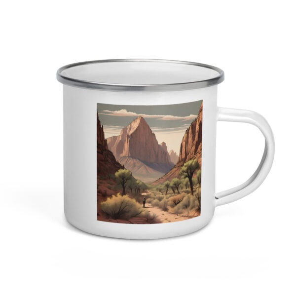 Zion National Park Enamel Mug