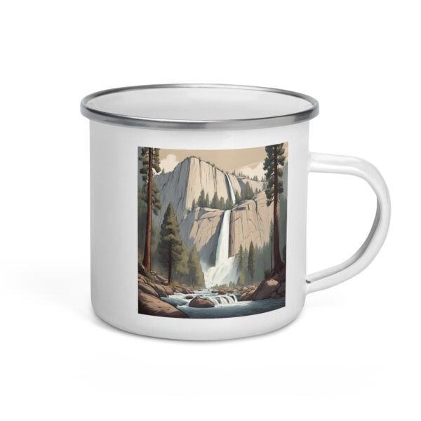 Yosemite National Park Enamel Mug