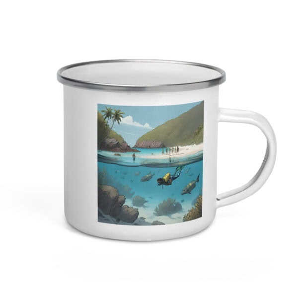 Virgin Islands National Park Enamel Mug