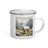 Glacier National Park Enamel Mug