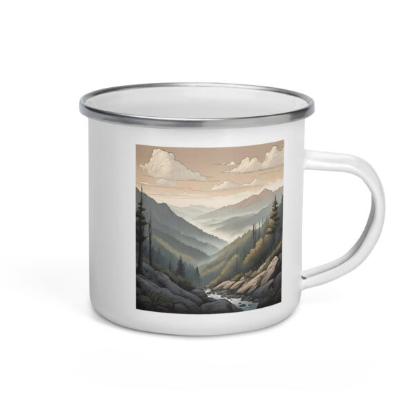 Great Smoky Mountains National Park Enamel Mug