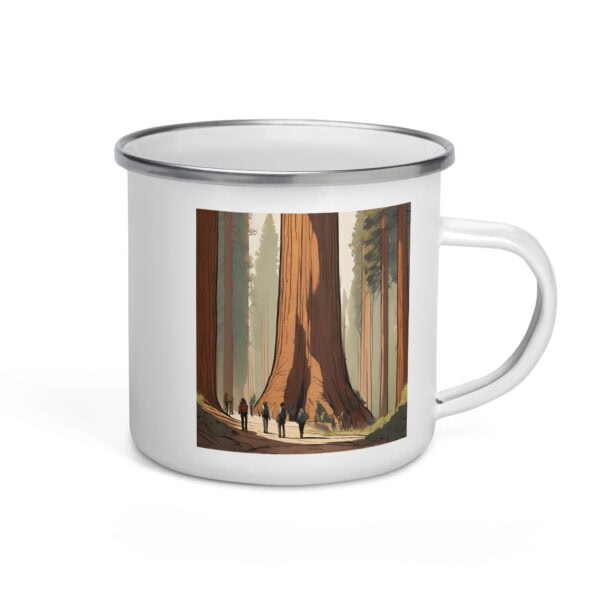 Sequoia National Park Enamel Mug