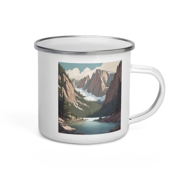 Rocky Mountain National Park Enamel Mug