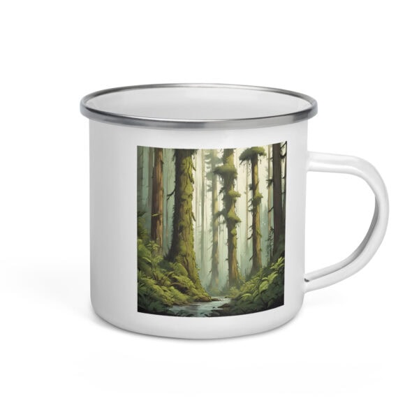 Olympic National Park Enamel Mug