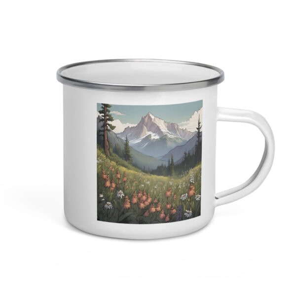 North Cascades National Park Enamel Mug