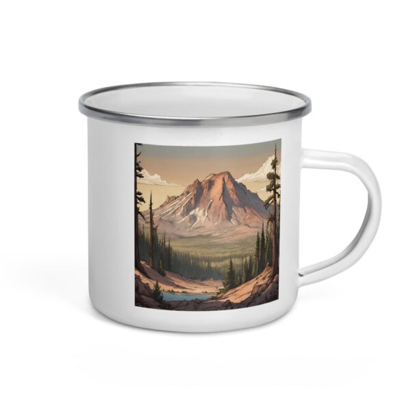 Lassen Volcanic National Park Enamel Mug