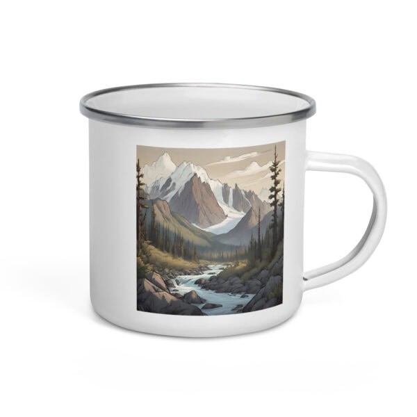 Wrangell-St. Elias National Park Enamel Mug