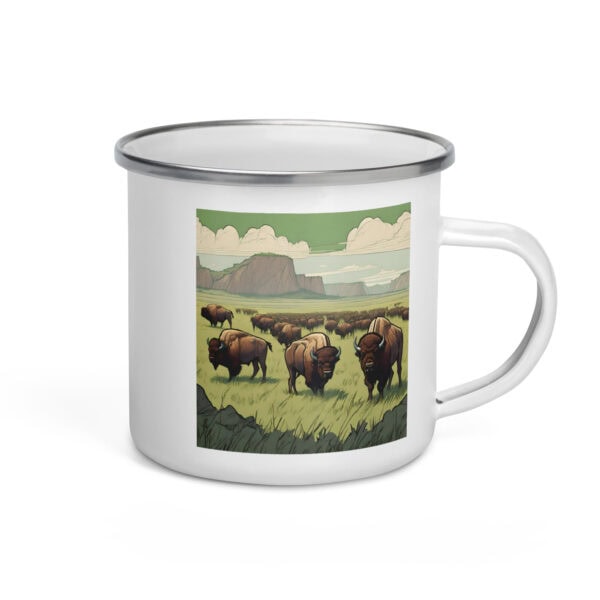 Theodore Roosevelt National Park Enamel Mug