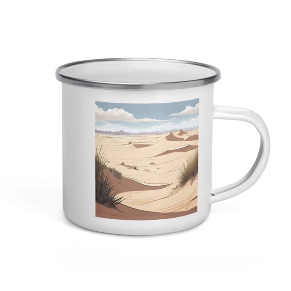 White Sands National Park Enamel Mug