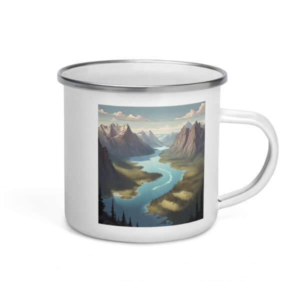 Lake Clark National Park Enamel Mug