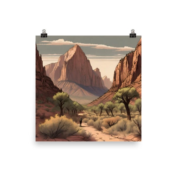 Zion National Park Poster - Image 2
