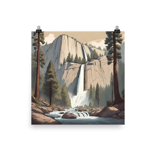 Yosemite National Park Poster