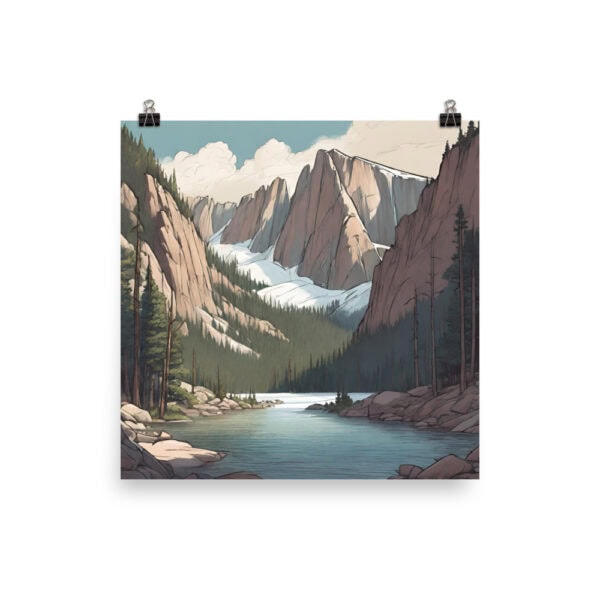 Rocky Mountain National Park Poster
