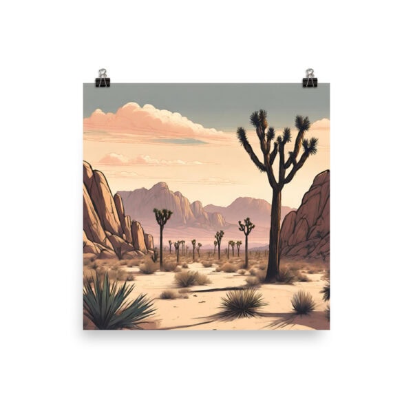 Joshua Tree National Park Poster