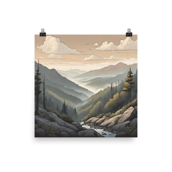 Great Smoky Mountains National Park Poster