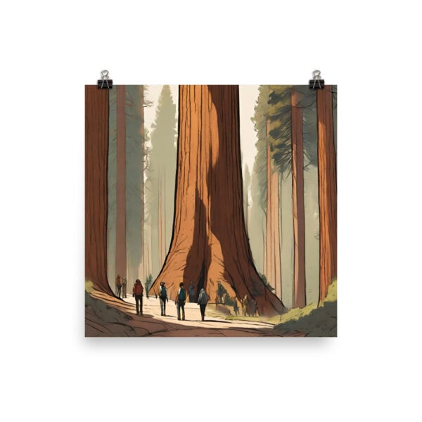 Sequoia National Park Poster