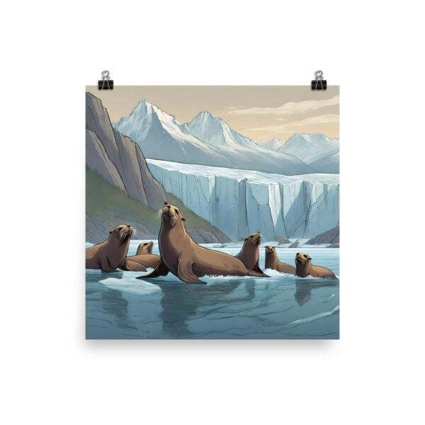 Glacier Bay National Park Poster