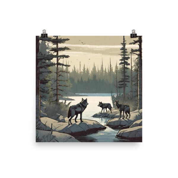 Isle Royale National Park Poster