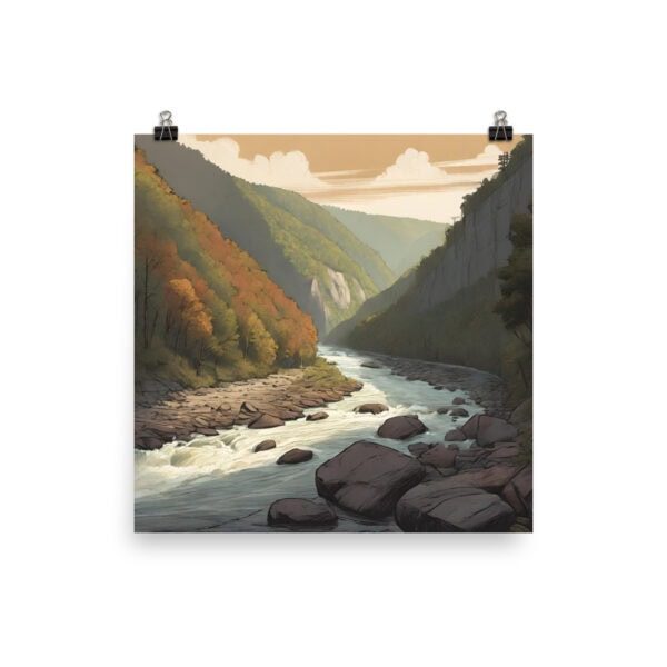 New River Gorge National Park Poster