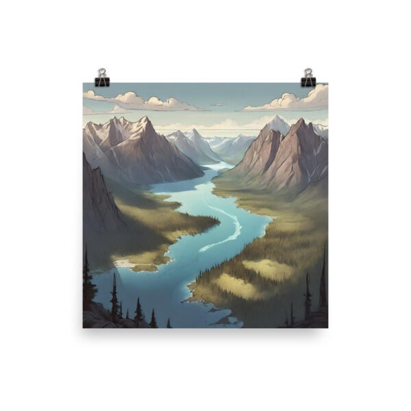 Lake Clark National Park Poster